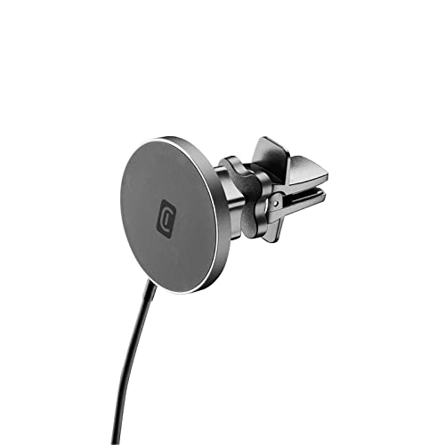 Cellularline - Touch Air Mag - Supporto Smartphone Da Auto Magnetico Con Carica Wireless