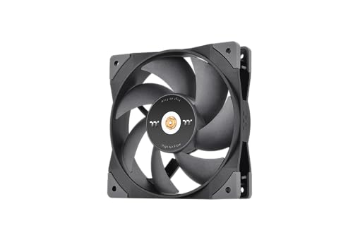 Thermaltake Swafan Gt12 | Pc Cooling Fan | Tt Premium Edition | 1 Pack Black