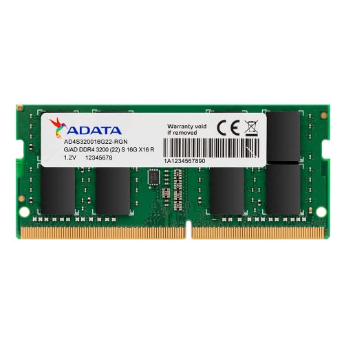 Adata Ad4S320032G22-Sgn Memory Module 32 Gb 1 X 32 Gb Ddr4 3200 Mhz