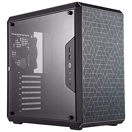 Cooler Master Masterbox Q500L - Mini Tower Case Atx Con Visione Completa Pannello Laterale, Cable Management Ordinato, E Molteplici Opzioni Raffreddam