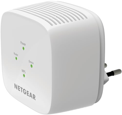 Netgear Ex6110 Ac1200 Ripetitore Wifi Wireless, Wifi Extender Dual Band, Amplificatore Wifi Compatibile Con Modem Fibra E Adsl