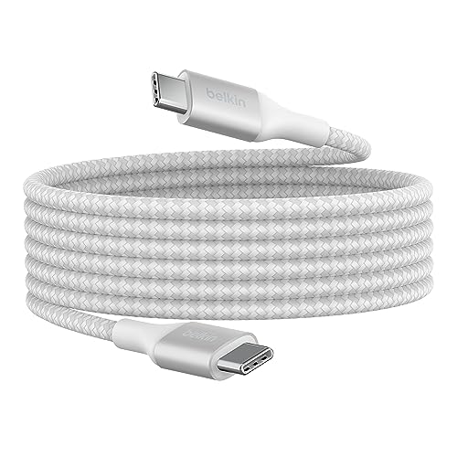 Belkin Boostcharge Cavo Di Alimentazione Da Usb-C A Usb-C, Cavo Ricarica Rapida Con 240 W Di Power Delivery, Certificato Usb-If Per Macbook, Chromeboo
