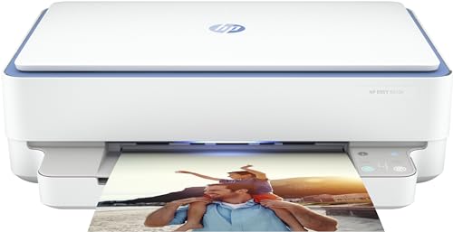 Hp Envy 6010E - Stampante Multifunzione 3 Mesi Gratis Instant Ink, Stampante, Scanner, Fotocopiatrice, Wi-Fi, Airprint, Blu