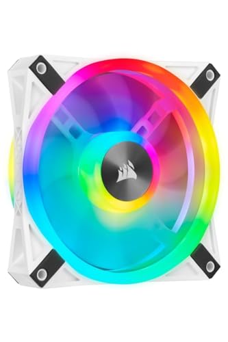 Corsair Ql140 Rgb Ventola Con 34 Led Rgb Regolabili, Fino A 1.250 Giri/Min, Silenziosa, Smorzatori In Antivibrazione, Icue Ql 140 Mm, Confezione Singo