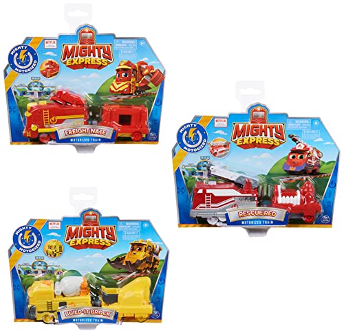 Mighty Express Spin Master Me - Motorisierte Züge Asst. 6060199, Black
