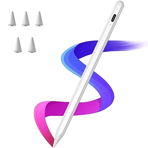 Penna, Stilo ,Pennino Capacitivo Per Ipad 10/9/8/7/6Th,Compatibile Con Apple Ipad Pro 11 E 12,9 Pollici,Ipad Mini 6/5 Generazione, Ipad Air 3/4/5 2018