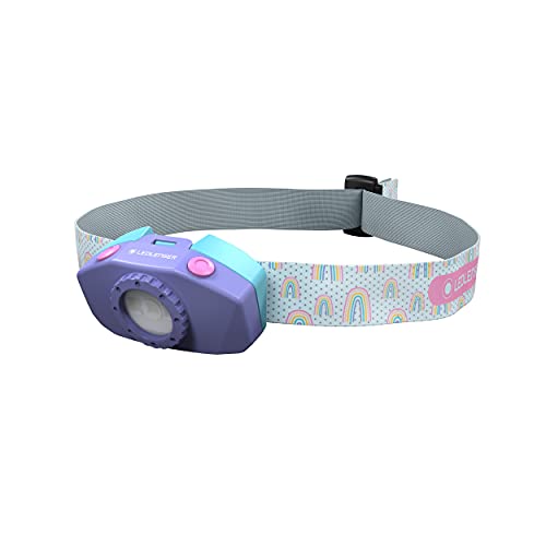 Linterna Frontal Ledlenser Kidled2 Para Niã‘Os - Violeta
