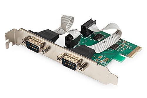 Digitus Ds30000 Scheda Pci Express Con 2 Porte Seriali 9 Poli
