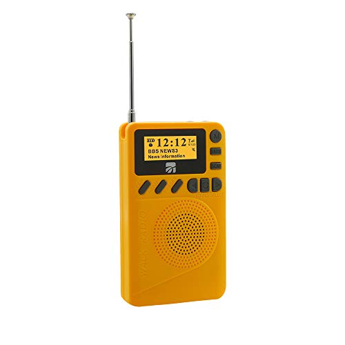 Xtreme Videogames Digital Radio Dab Dab+/Fm Bluetooth Portatile Display Lcd 33195, Giallo
