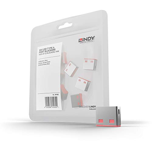 Lindy - Porta Usb Blocker - Confezione 10 - Sistema Di Sicurezza