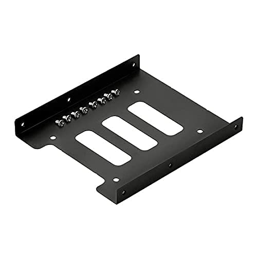 Simpletek Caddy Hard Disk Hdd Ssd Staffa Di Montaggio Adattatore Disco Da Portatile A Fisso Bracket 2.5" To 3.5" Adapter Con Viti Per Case