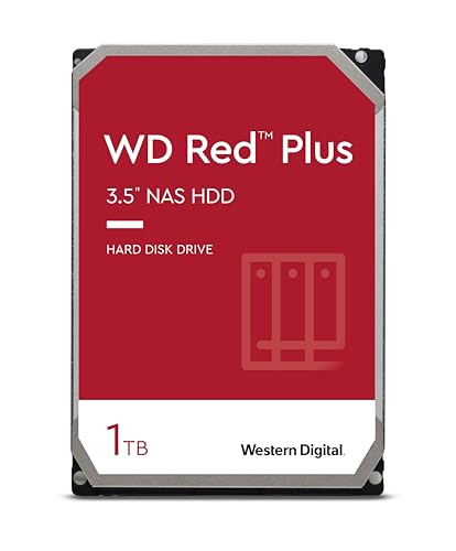 Western Digital Wd Red 1 Tb Nas Hard Disk Interno 3.5", 5400 Rpm Class, Sata 6 Gb/S, Cmr, 64 Mb Cache, Wd10Efrx