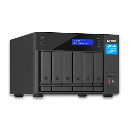 Serwer Nas Tvs-H674-I5-32G 6X0Hdd Intel I5-12400 32Gb Sodimm Ddr4