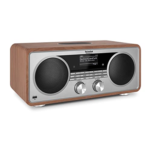 Technisat Digitradio 602 - Stereo Internetradio (Dab, Ukw, Sistema 2.1 Da 70 Watt Con Subwoofer, Cd, Usb, Streaming Bluetooth, Aux, Wlan, Sveglia, Spo