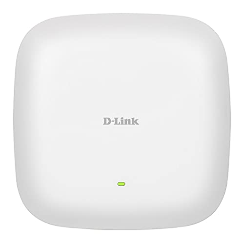 D-Link Dap-X2850 Access Point Ax3600 Wi-Fi 6 Dual-Band, Da Interno, 802.11Ax, Ofdma, Mu-Mimo, Modalità Di Funzionamento Multiplo, Wpa3, 2.5G Ethernet,
