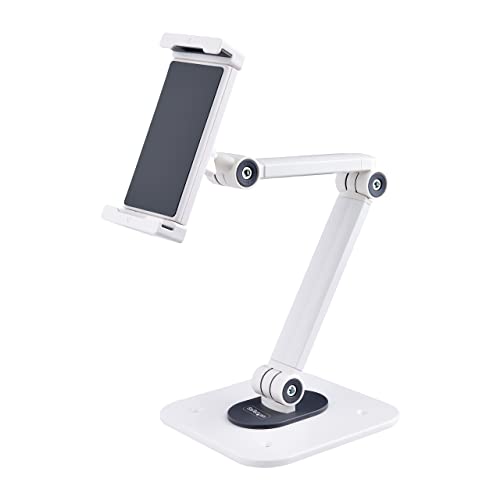 Startech.Com Adjustable Tablet Stand For Desk - Wall Mountable - Capacity 2.2Lb (1Kg) - Ergonomic Articulating Universal Tablet Stand - Tablet Holder 