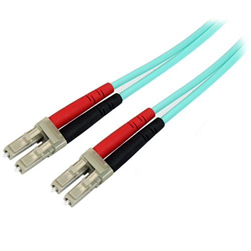Startech.Com Cavo In Fibra Ottica Multimodale Da Lc/Upc A Lc/Upc Om4 Da 1 M - Fibra Lommf/Vcsel 50/125 Μm, Reti 100G - Bassa Perdita Di Inserzione - C