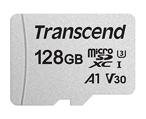 Transcend Ts128Gusd300S Scheda Di Memoria Microsdxc 300S, 128 Gb, Senza Adattatore, Imballaggio Standard