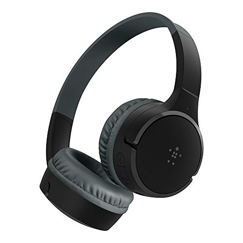Belkin Soundform Mini, Cuffie Wireless Per Bambini Con Microfono Integrato, Headset On-Ear Per Didattica A Distanza, Scuola E Viaggi, Compatibili Con