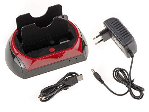 Kalea-Informatique Docking Station Per Dischi Rigidi Sata E Ide Da 2,5 O 3,5 A Usb 2.0. Hdd Dock Con Alimentazione Da 2A
