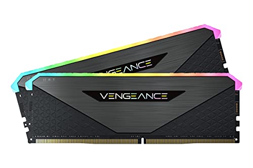 Corsair Vengeance Rgb Rt 32Gb (2 X 16 Gb), Ddr4 3600Mhz C18 Memoria Per Desktop (Ottimizzato Per Amd 300/400/500 Series, Compatibile Con Intel 300/400