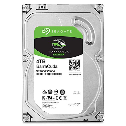 Seagate Barracuda St4000Dm004 - Hdd - 4 Tb - Interno - 3.5" - Sata 6Gb/S - 5400 Rpm - Buffer: 256 Mb