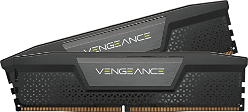 Corsair Vengeance Ddr5 Ram 64Gb (2X32Gb) 6400Mhz Cl32 Intel Xmp Compatibile Icue Memoria Per Computer - Nero (Cmk64Gx5M2B6400C32)