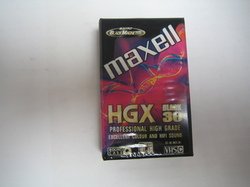 Maxell Ec 30 Gx Black Video Cassette - Confezione Da 1