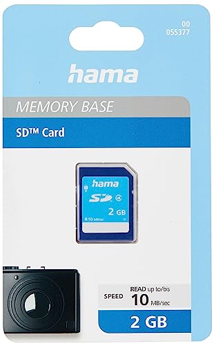 Hama 55377 - Scheda Sd, 2 Gb, Colori Assortiti