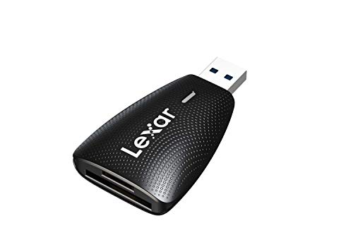 Lexar Multi-Scheda 2-In-1 Usb 3.1 Lettore, Fino A 312 Mb/S Per Scheda Sd Uhs-I Uhs-Ii E Scheda Micro Sd, Adattatore Compatibile Con Usb 3.0/2.0, (Lrw4