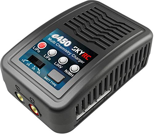 Skyrc E450 Ac - Caricatore Multifunzione Per Modellismo 4A Lipo, Lifepo, Lihv, Nimh