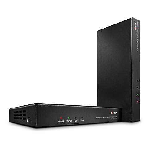 Lindy Extender Fibra Ottica Hdmi 2.0 18G & Ir, 300 M