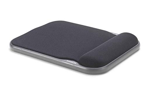 Kensington Tappetino Per Mouse In Gel Ad Altezza Regolabile, Nero, 57711