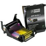 Zebra - Nastro Inchiostro, Ymcko, Adatto Per Zebra Zxp Series 1