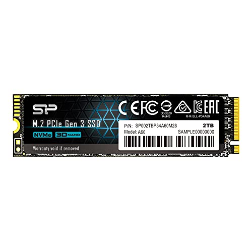Sp Silicon Power P34A60 M.2 2000 Gb Pci Express 3.0 3D Nand Nvme