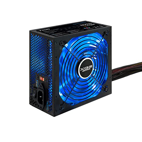 Tooq Tqxgeii-800Sap 800W Atx Black Power Supply Unit - Power Supply Units (800 W, 110-230, 50-60, Active, 22 A, 30 A)