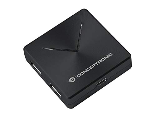 Conceptronic Hubbies02B – Versione 1 – Hub – 4 X Superspeed Usb 3.0 – Desktop (Hubbies02B)