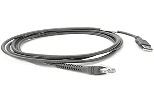 Zebra Cba-U21-S07Zbr Cavo Seriale Nero 2,1 M Usb Eas