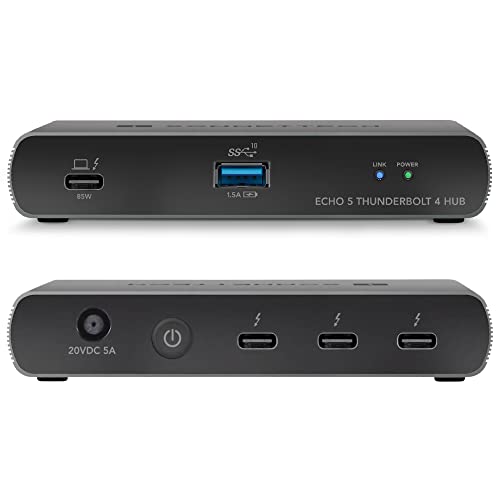 Sonnet Technologies - Echo 5 Thunderbolt 4 Hub - Echo-Hb5-T4