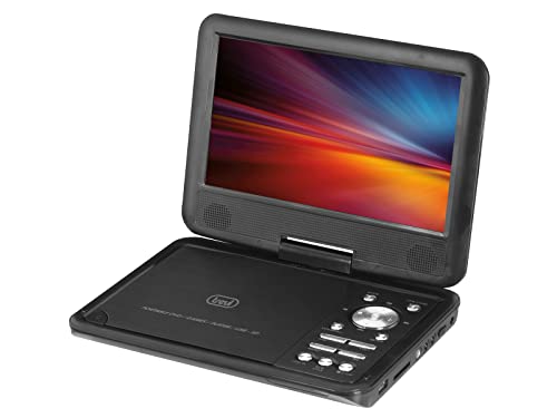 Trevi Pdx 1409 S2 Lettore Dvd Portatile 9", Usb, Sd, Presa Cuffia, Presa Accendisigari 12V, Batteria Ricaricabile, Gamepad Con Cd Videogiochi Incluso