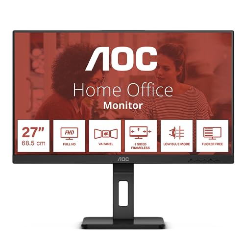 Aoc 27E3Qaf - 27 Inch Monitor, Regolabile In Altezza