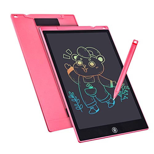Tavoletta Grafica Lcd Scrittura 12 Pollici, Elettronica Tavoletta Grafica Lavagna Portatile Da Disegno Con Penna Per Bambini Progettista Studenti Fami