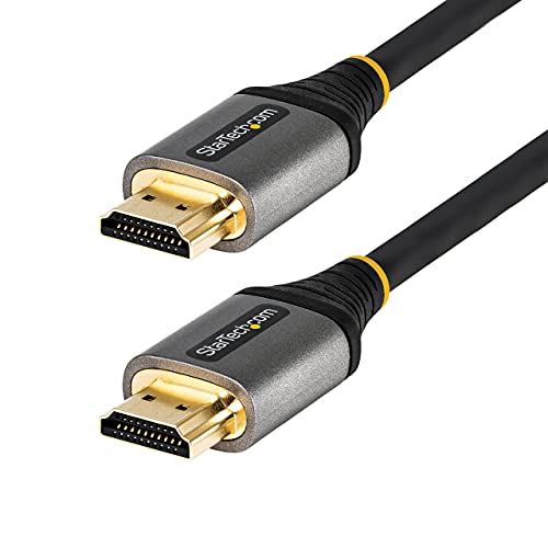 Startech.Com Cavo Hdmi 2.1 8K Da 1M - Cavo Hdmi Certificato Ad Alta Velocità 48Gbps - Cavo Hdmi Ultra Hd Per Monitor/Tv/Display 8K 60Hz/4K 120Hz Hdr10