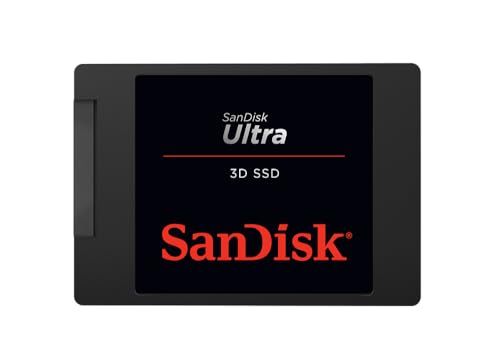 Sandisk Ultra 3D Ssd 2Tb, Con Velocità Di Lettura Fino A 560Mb/Sec, Sata 2.5"