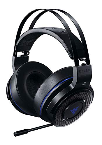 Razer Thresher Per Playstation - Cuffie Da Gaming Con O Senza Fili Per Ps4/Ps5/Pc, Monitoraggio Del Microfono E Controllo Del Master Volume, Potenti D