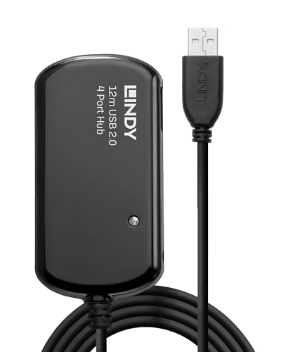 42783 Prolunga Attiva Usb 2.0 Con Hub Pro, 12M