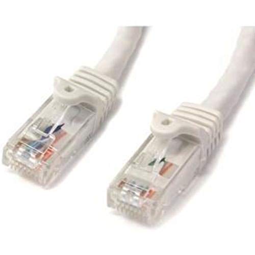 Startech.Com Cavo Di Rete Cat 6, Cavo Patch Ethernet Rj45 Utp Bianco Da 2M Antigroviglio, Cavo Gigabit Categoria 6
