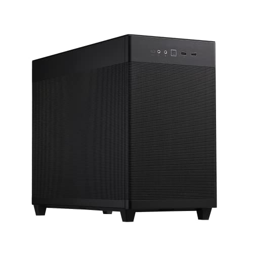 Asus Prime Ap201, Case Microatx, 33 Litri, Pannelli Laterali Tool-Free E Una Mesh Quasi Filtrante, Supporto Per Dissipatori Da 360Mm, Schede Grafiche