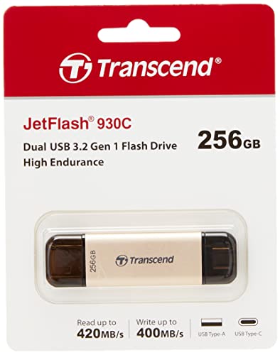 Transcend Chiavetta Usb 256 Gb Jetflash 930C Usb 3.2 Gen 1 Ts256Gjf930C