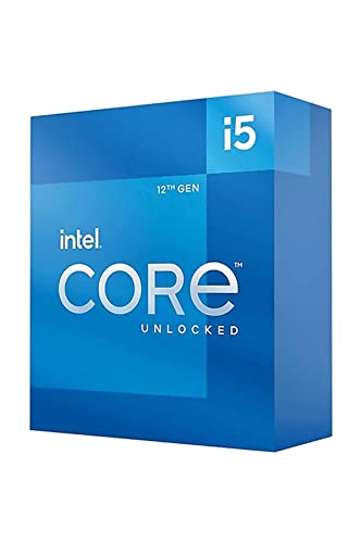 Intel Core I5-12600K Processore Desktop Di 12A Generazione (Frequenza Base: Tuboboost Da 3,7 Ghz: 4,9 Ghz, 6 Core, Lga1700, Ram Ddr4 E Ddr5 Fino A 128